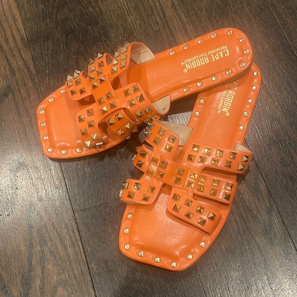 Studded sandals